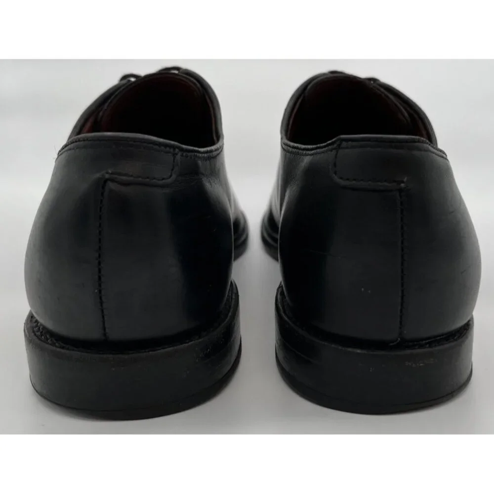 Allen Edmonds Delray Men’s Oxford Split-Tow Black Leather Dress Shoes Size 9.5D